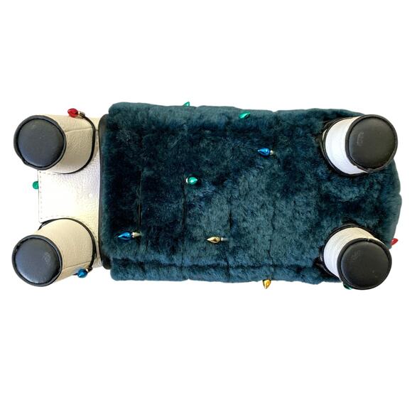 Kate Spade Claude Dachshund Holiday Crossbody Bag Peacock Sapphire Multicolor - Picture 5 of 7